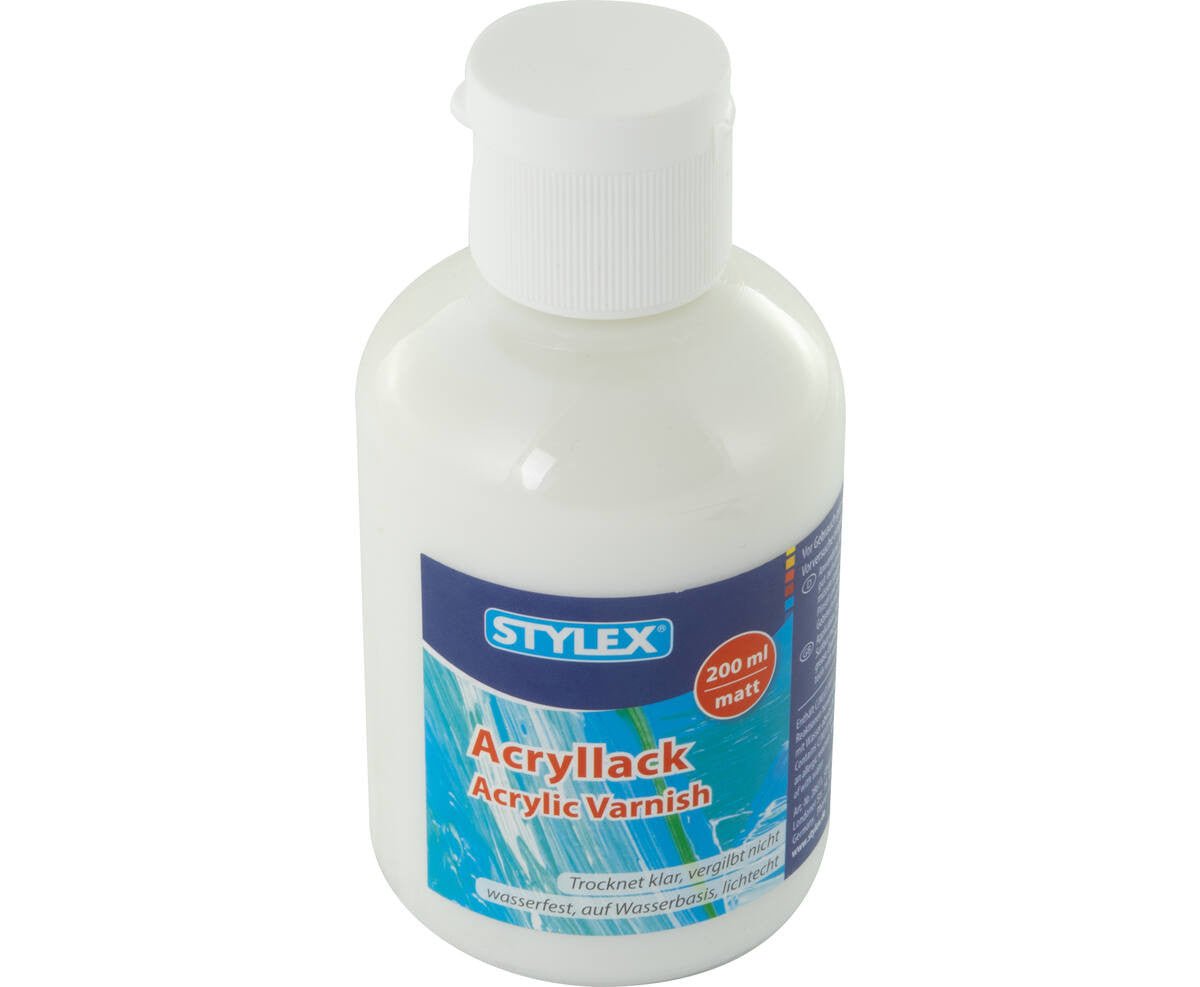 STYLEX Acryllack 200 ml matt von Spielzeughafen