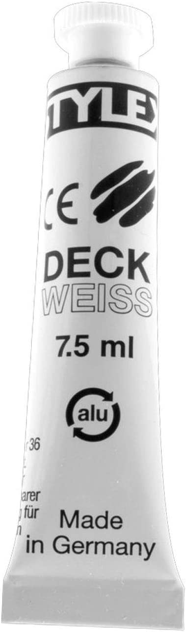 STYLEX - Deckweiß, 7,5 ml von Spielzeughafen