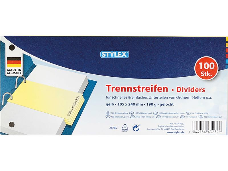 STYLEX Trennstreifen Auswahl von Spielzeughafen