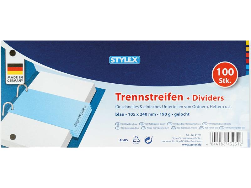 STYLEX Trennstreifen Auswahl von Spielzeughafen