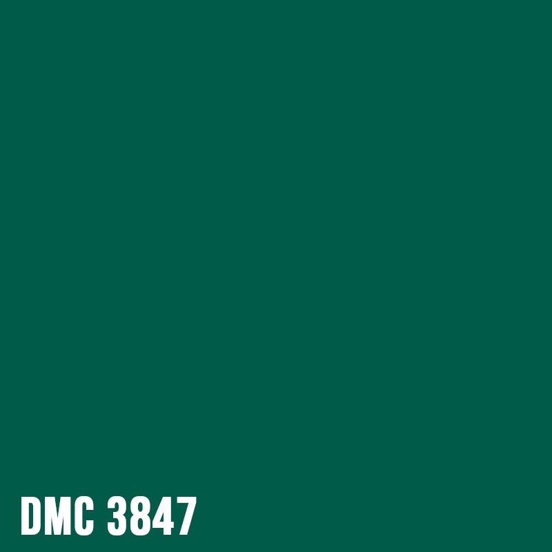 DMC 3847 – Teal Green - Dark – Strass rund Diamond Painting Steine 2,8mm von Spielzeughafen
