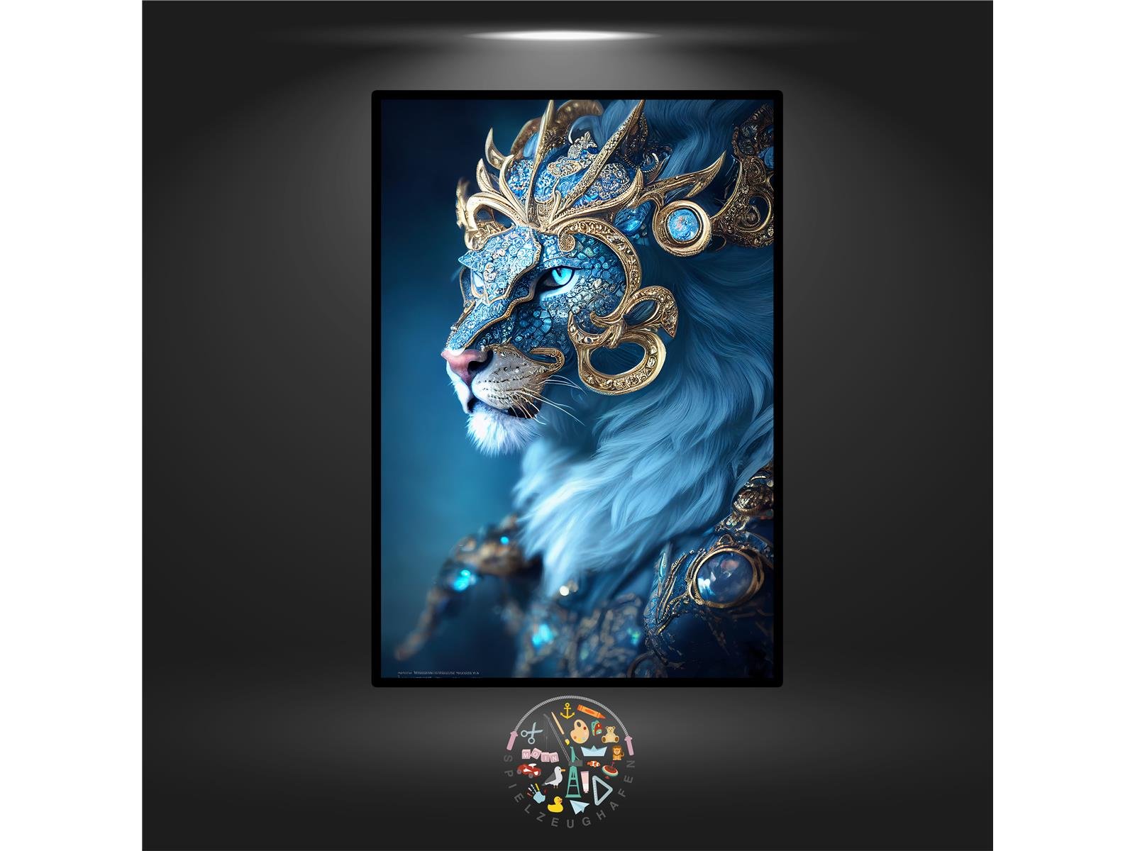 Tiger 'Masked King' - Quadratisch von Spielzeughafen