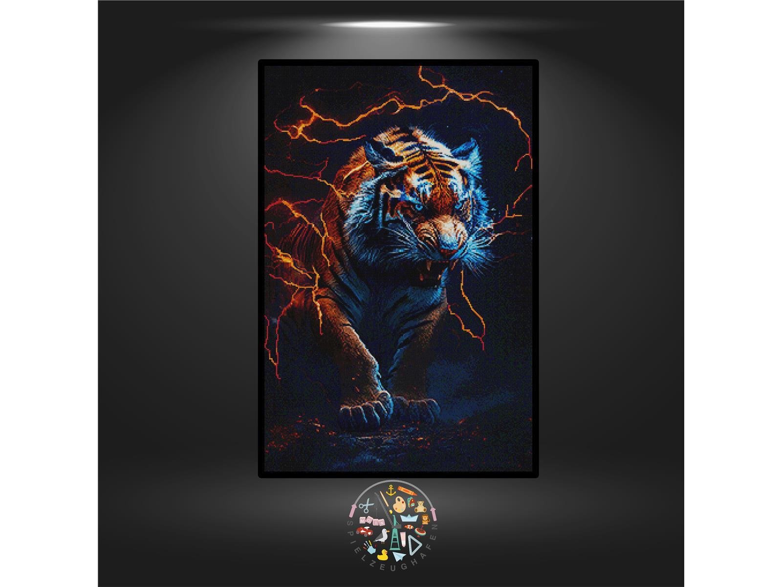 Tiger 'Sanchez' - Quadratisch mit eckig Strass von Spielzeughafen