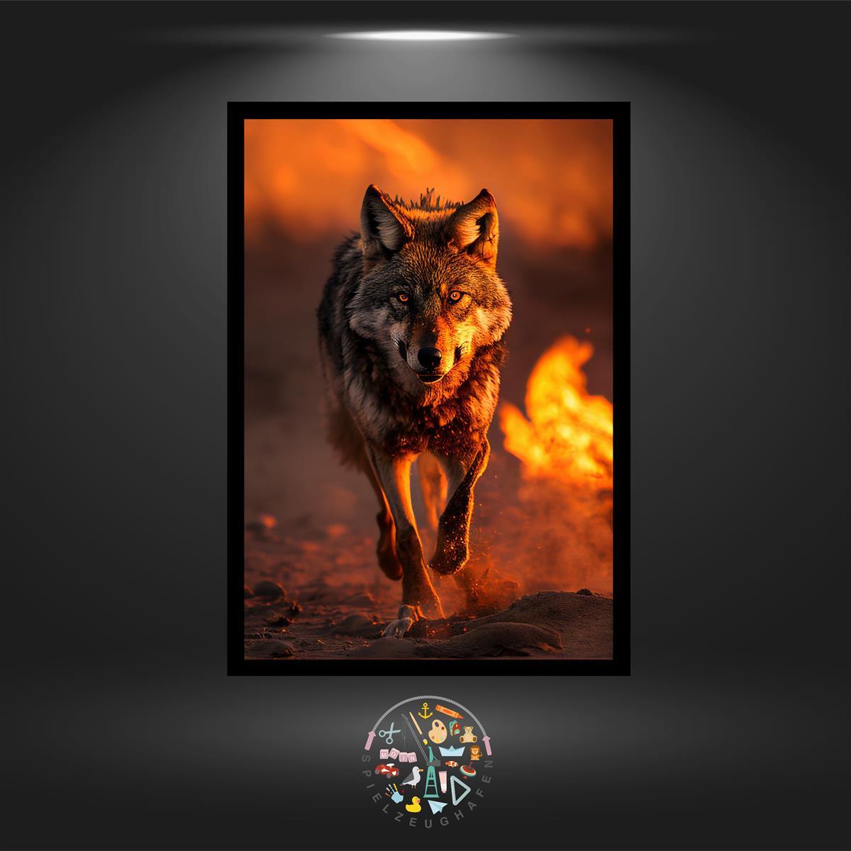 Wolf 'Oak' - Strass / Rhinestone von Spielzeughafen