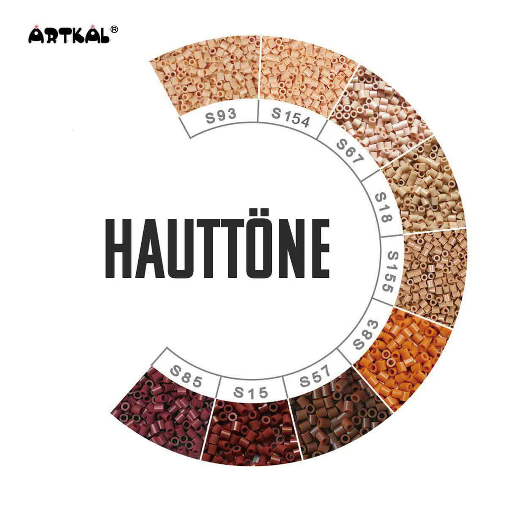 1000 Artkal MIDI S 5mm Hauttöne