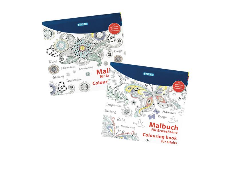 2er Pack Malbuch für Erwachsene von Spielzeughafen
