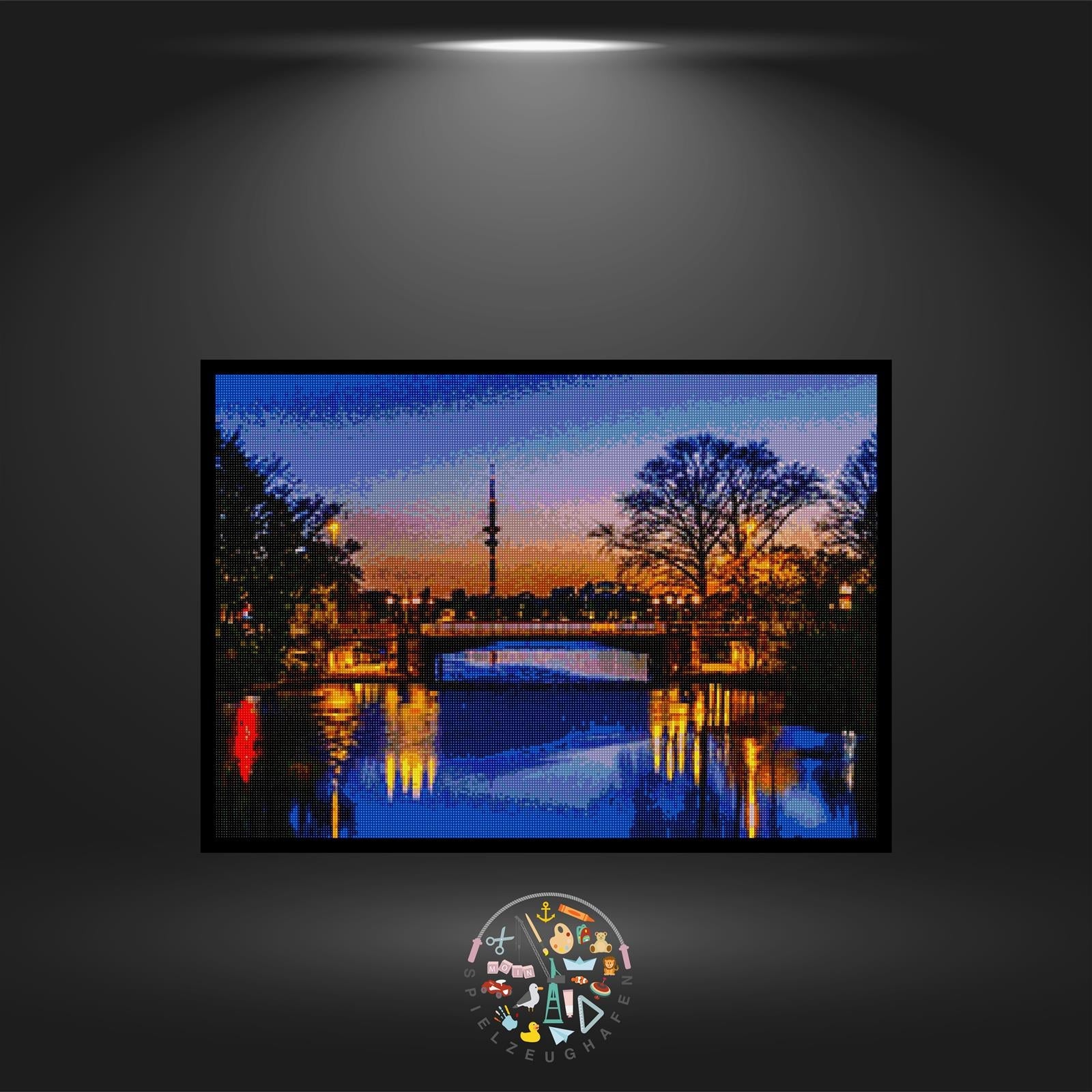 Alster - Quadratisch von Spielzeughafen