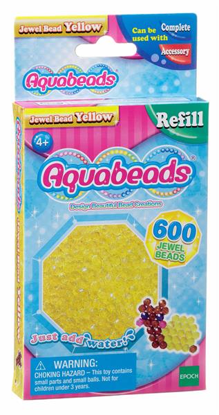 Aquabeads Gelbe Glitzerperlen von Spielzeughafen