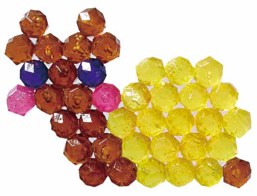 Aquabeads Gelbe Glitzerperlen von Spielzeughafen