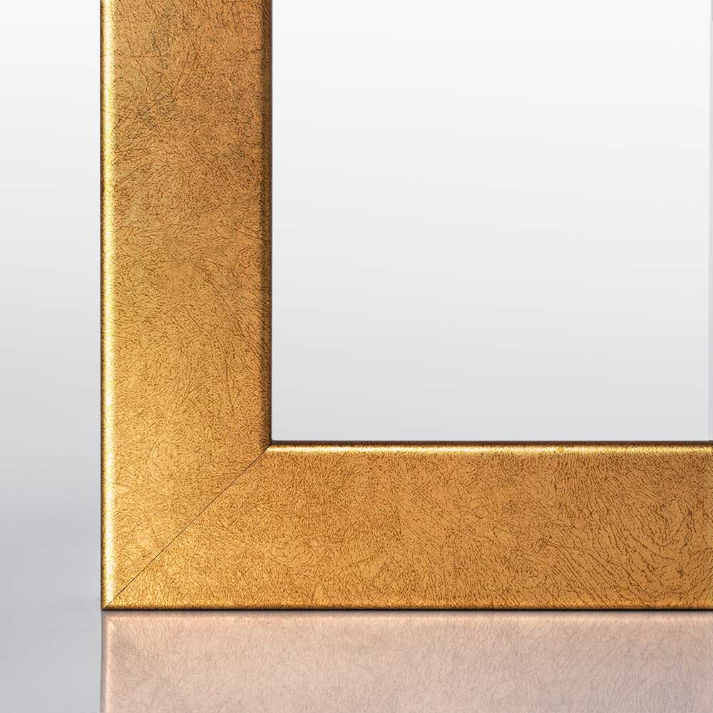 Bilderrahmen 'Monza' Blattgold mit Acrylglas von Spielzeughafen