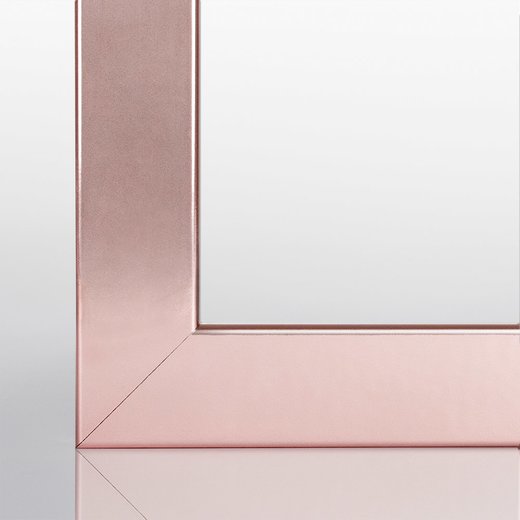 Bilderrahmen 'Monza' Roségold mit Acrylglas von Spielzeughafen