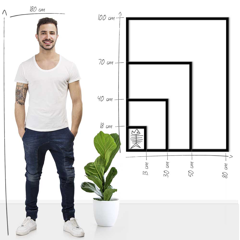 Bilderrahmen 'Monza' Schwarz Matt mit Acrylglas von Spielzeughafen