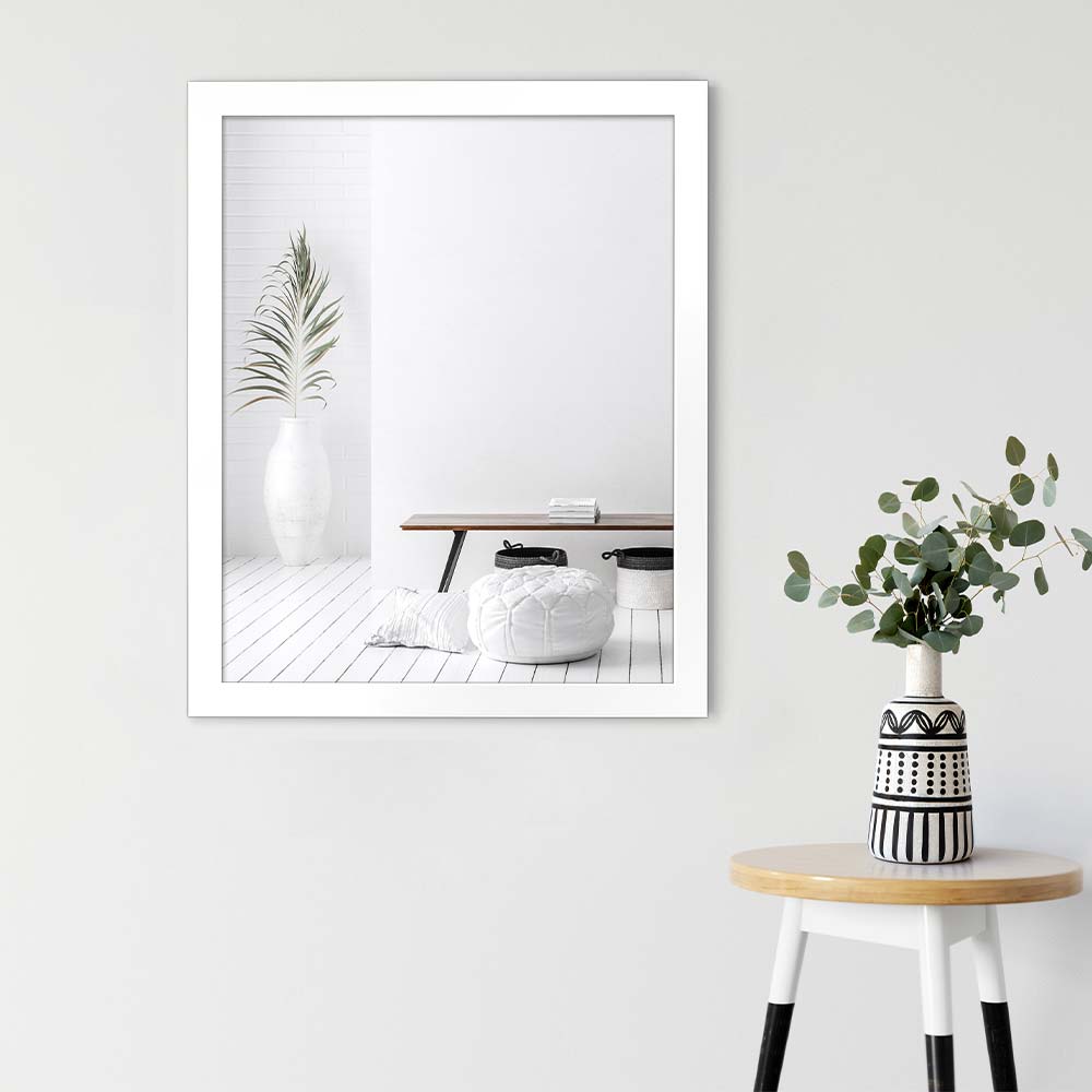 Bilderrahmen 'Monza' Weiß (Hochglanz) mit Acrylglas von Spielzeughafen