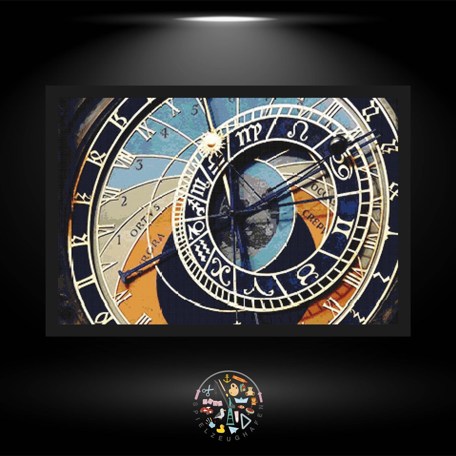 'Die Zeit 2' - Quadratisch von Spielzeughafen