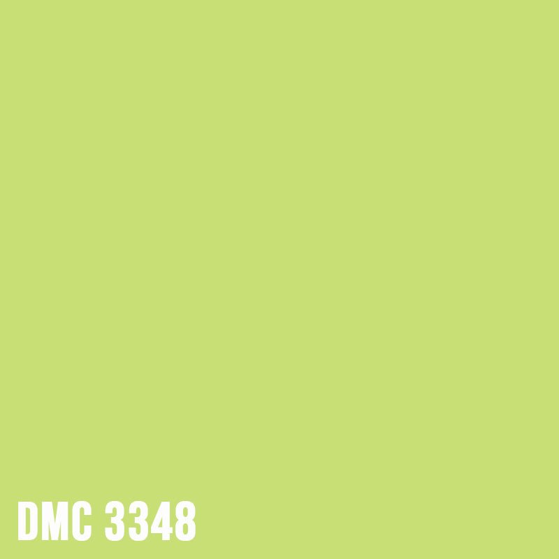 DMC 3348 Yellow Green - Light - eckig Diamond Painting Steine 2,5mm von Spielzeughafen