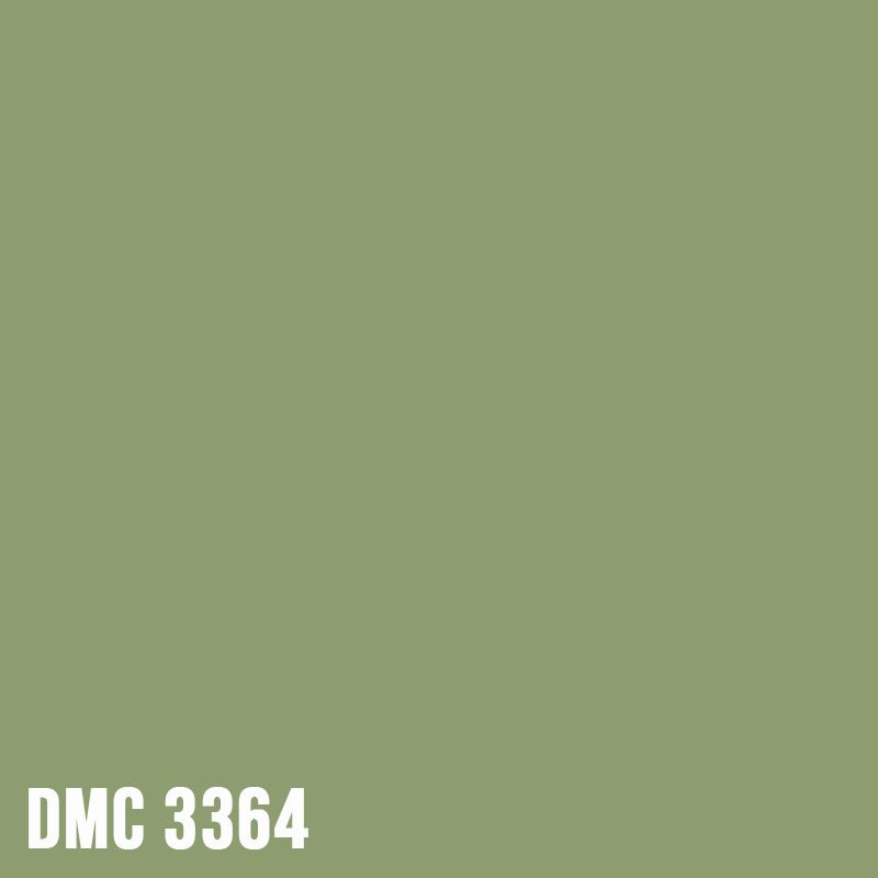 DMC 3364 Pine Green - eckig Diamond Painting Steine 2,5mm von Spielzeughafen