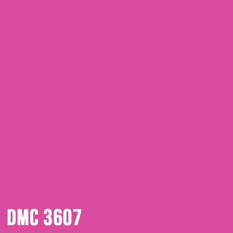 DMC 3607 Plum - Light - eckig Diamond Painting Steine 2,5mm von Spielzeughafen