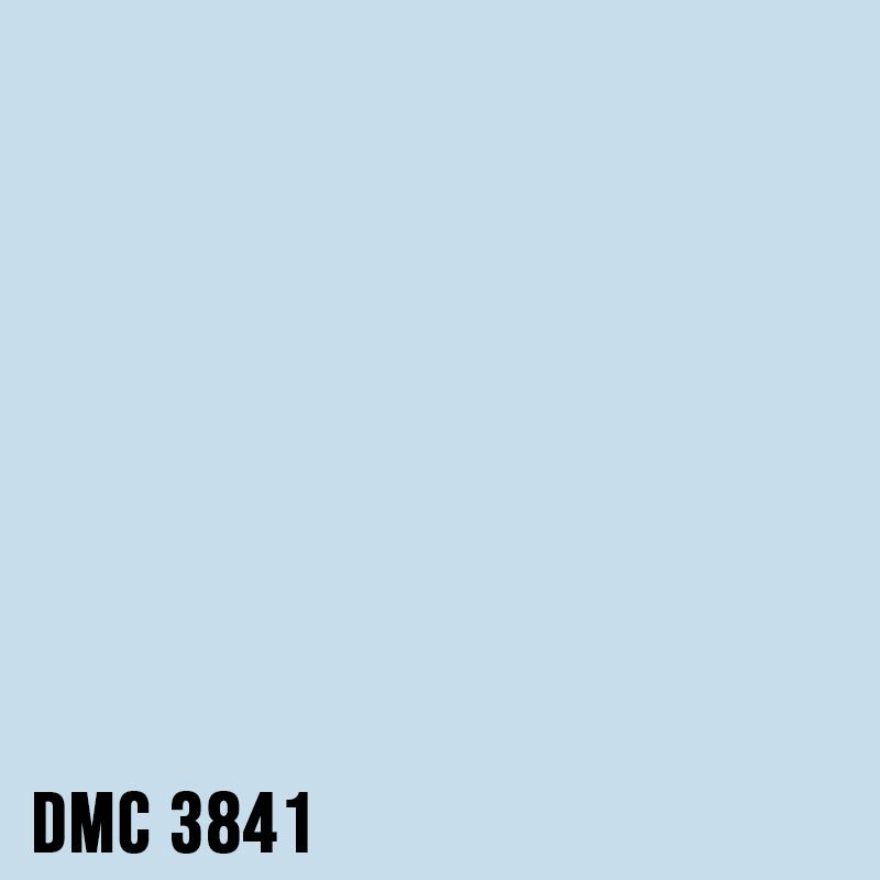 DMC 3841 BabyBlue - Pale - eckig Diamond Painting Steine 2,5mm von Spielzeughafen