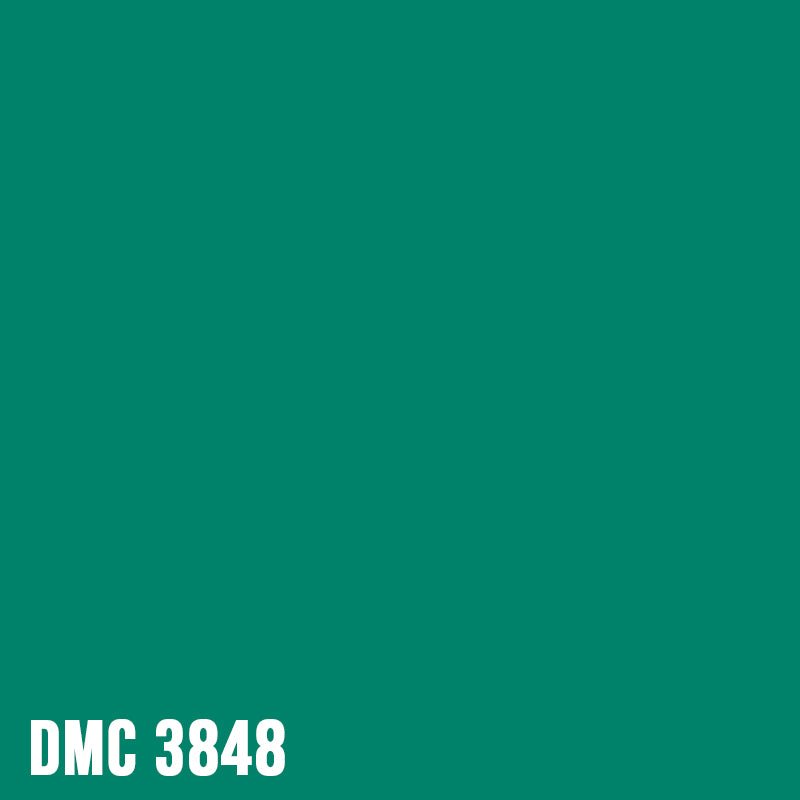 DMC 3848 Teal Green - Medium - eckig Diamond Painting Steine 2,5mm von Spielzeughafen