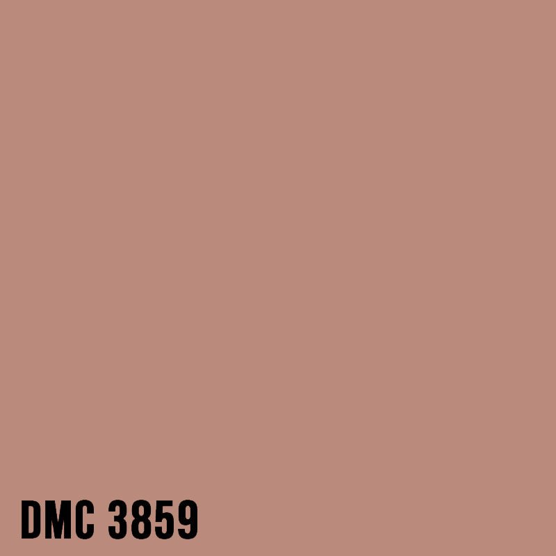 DMC 3859 Rosewood - LT - eckig Diamond Painting Steine 2,5mm von Spielzeughafen