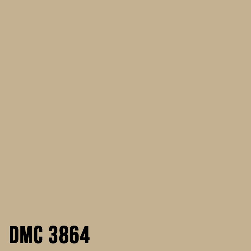 DMC 3864 Mocha Beige - LT - eckig Diamond Painting Steine 2,5mm von Spielzeughafen