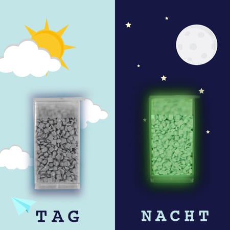 DMC 415G Pearl Grey - Nachtleuchtend - eckig Diamond Painting Steine 2,5mm von Spielzeughafen