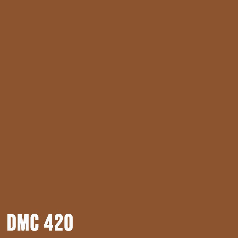 DMC 420 Hazelnut Brown - Dark - eckig Diamond Painting Steine 2,5mm von Spielzeughafen