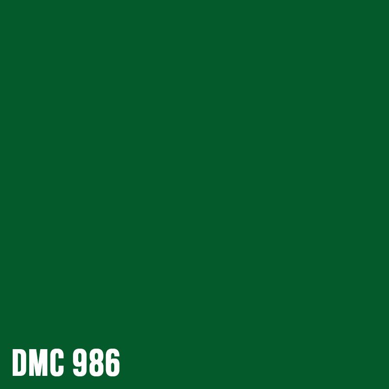 DMC 986 Forest Green - Very Dark - eckig Diamond Painting Steine 2,5mm von Spielzeughafen