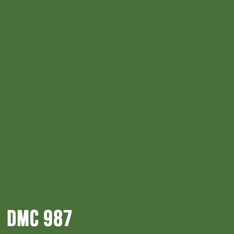 DMC 987 Forest Green - Dark - eckig Diamond Painting Steine 2,5mm von Spielzeughafen