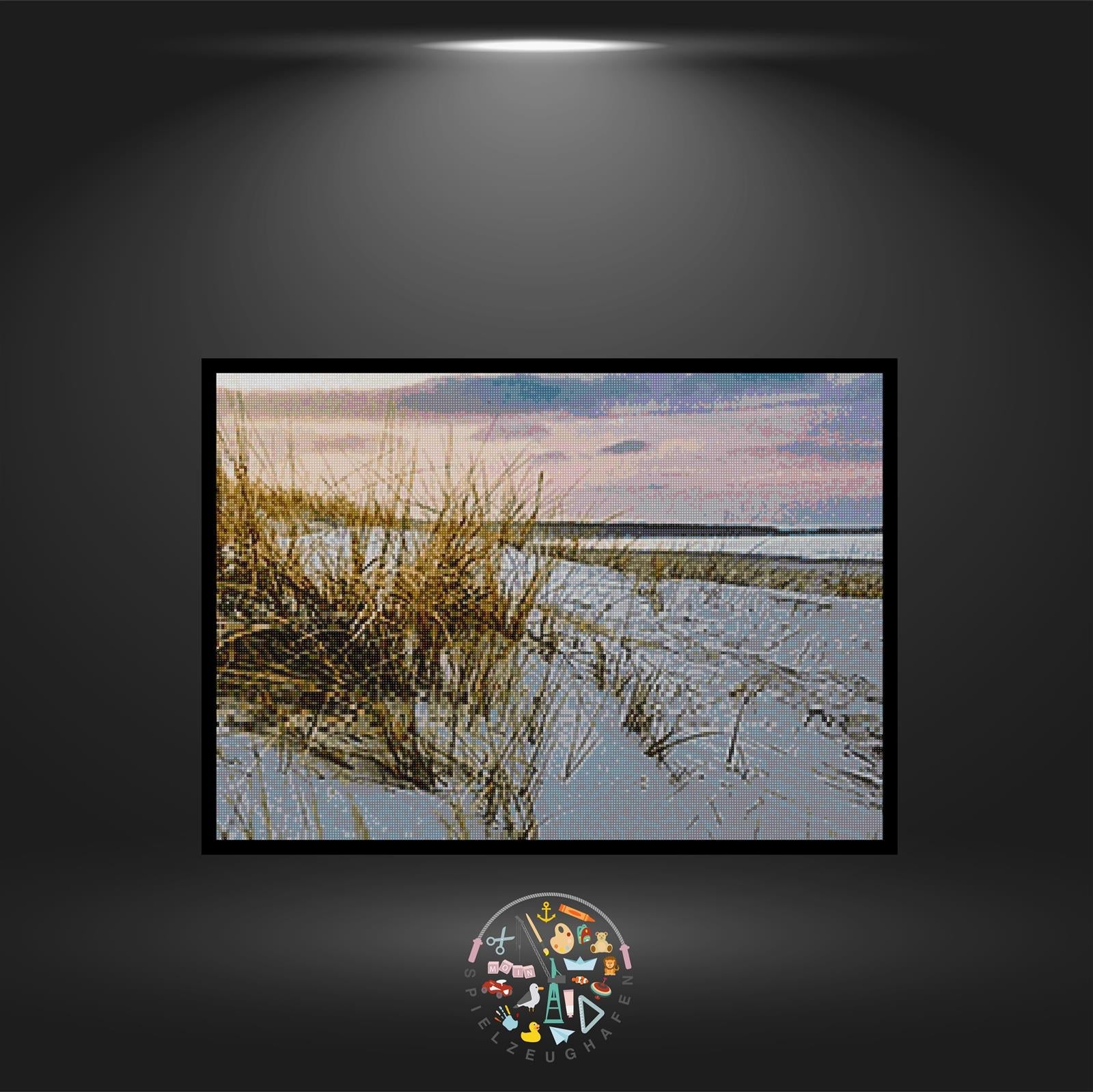 Dune in the morning - Quadratisch von Spielzeughafen