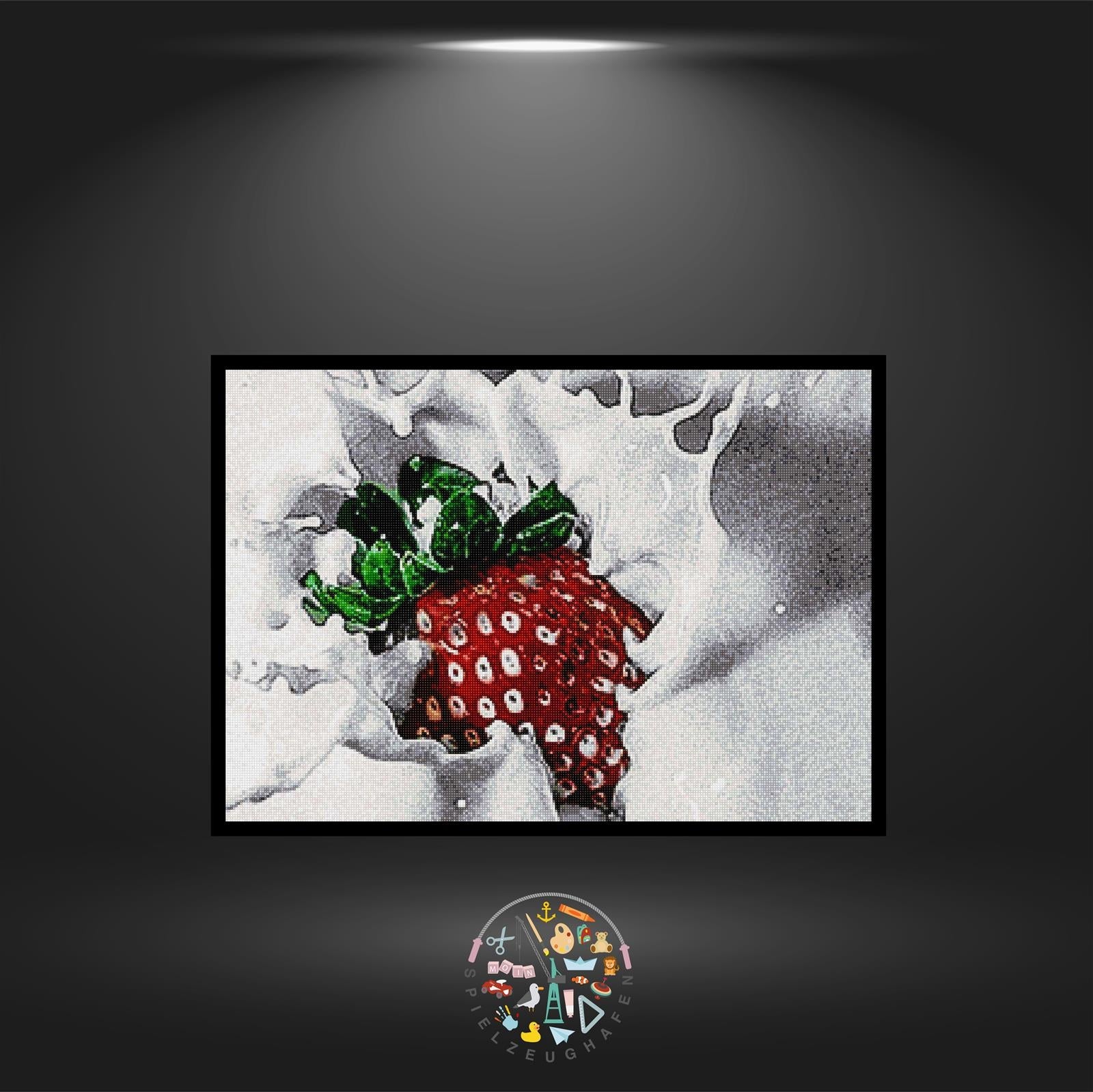 Erdbeermilch - Quadratisch von Spielzeughafen