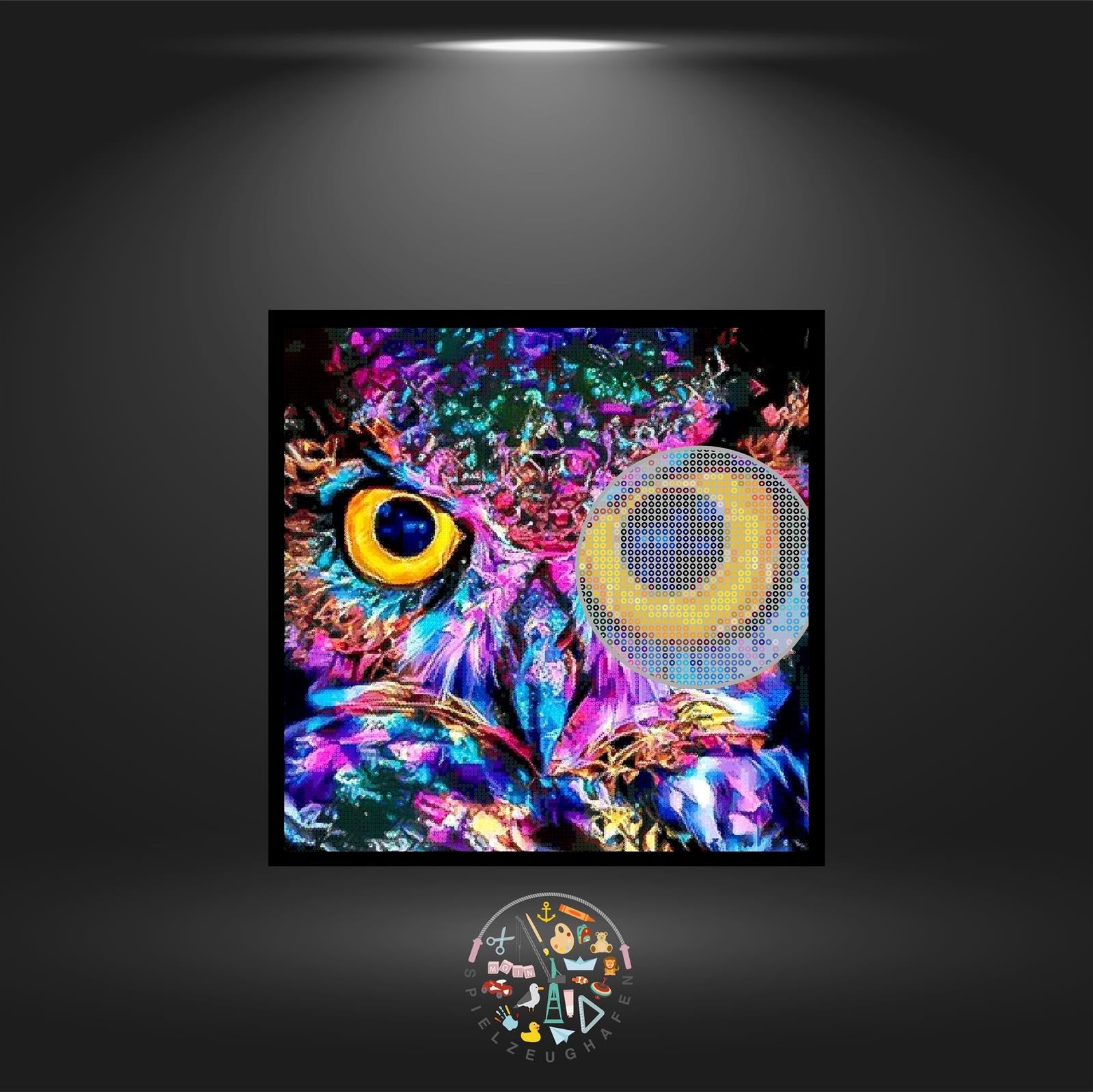 Eule Hedwig - Bügelperlen von Spielzeughafen