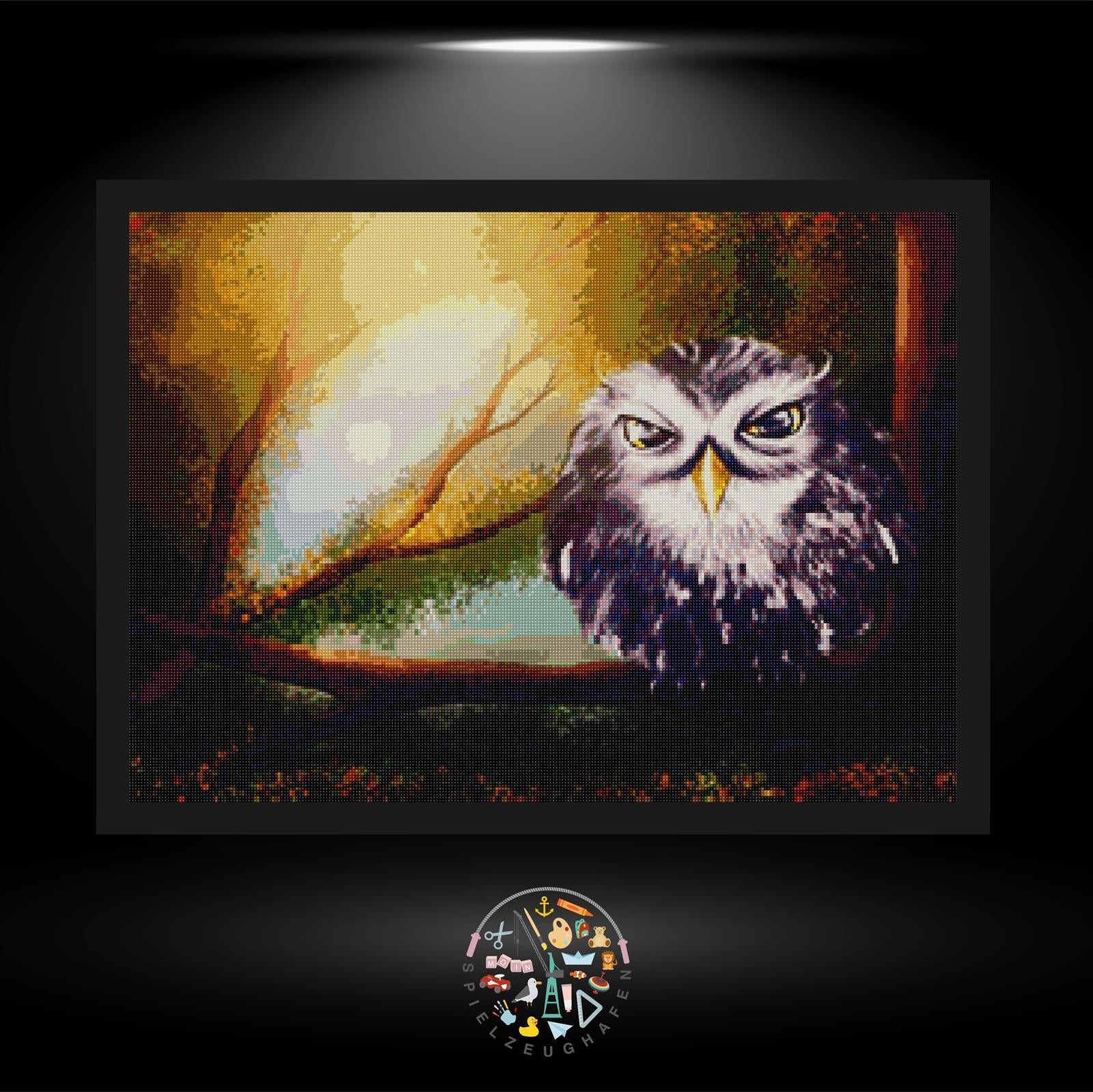 Eule 'Toula' - Quadratisch von Spielzeughafen