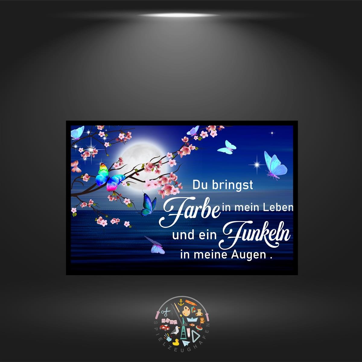 Farben & Funkeln - Quadratisch von Spielzeughafen