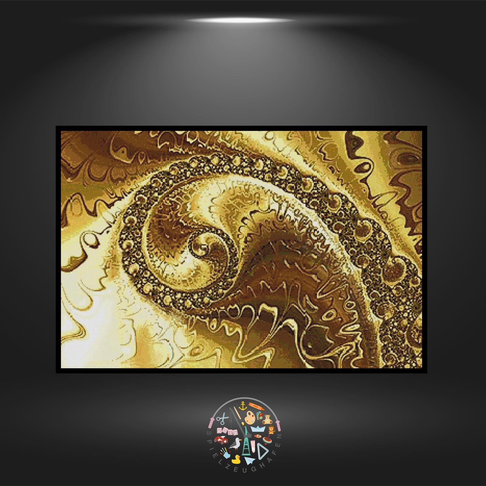 Golden Fern - Quadratisch von Spielzeughafen