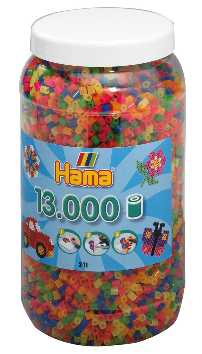 Hama Midi 13000 - Neon Mix von Spielzeughafen