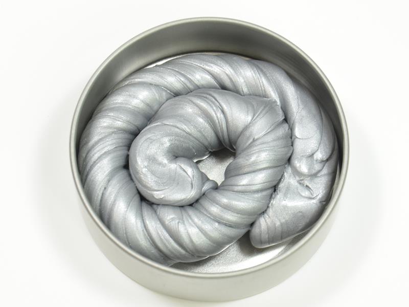 i - Clay, intelligente Superknete, Metallicfarben, Metallic Silber von Spielzeughafen
