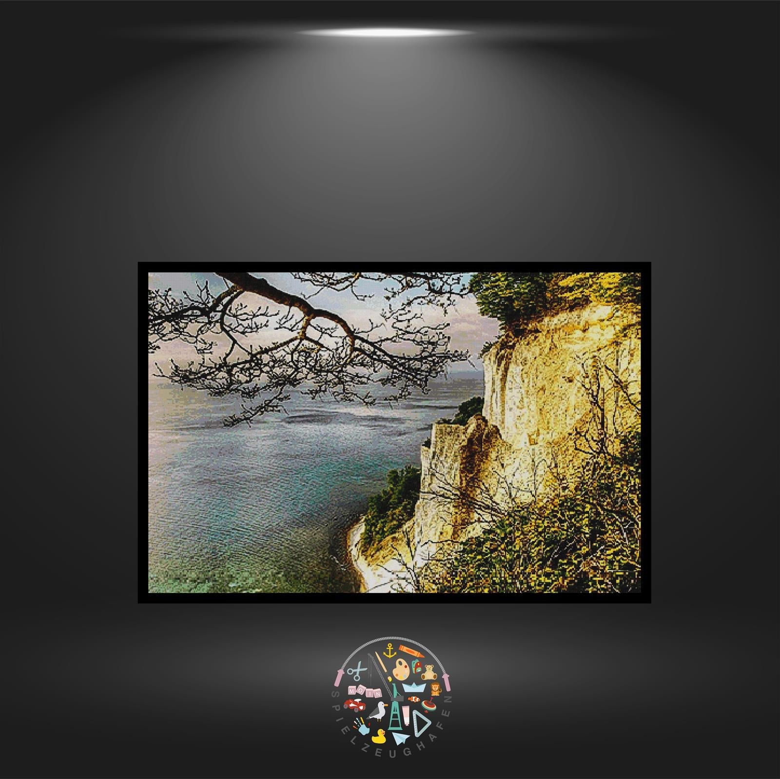 Kreidefelsen - Quadratisch von Spielzeughafen