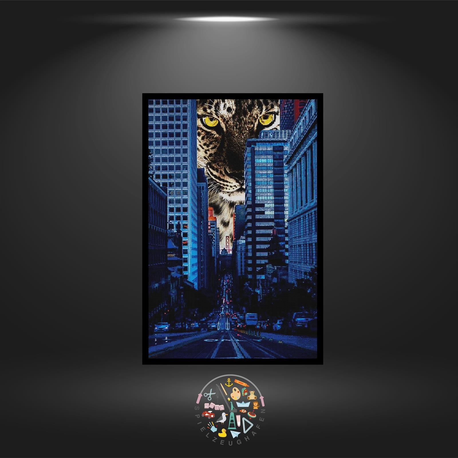 Leopard City - Quadratisch von Spielzeughafen