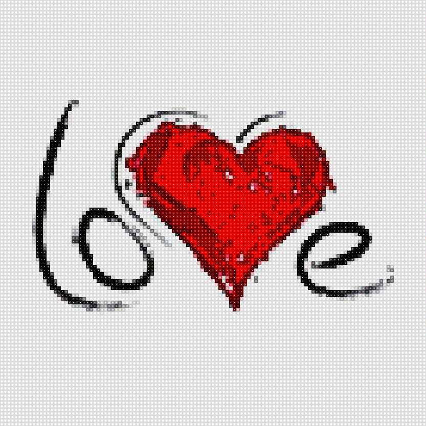 'Love' - Quadratisch von Spielzeughafen