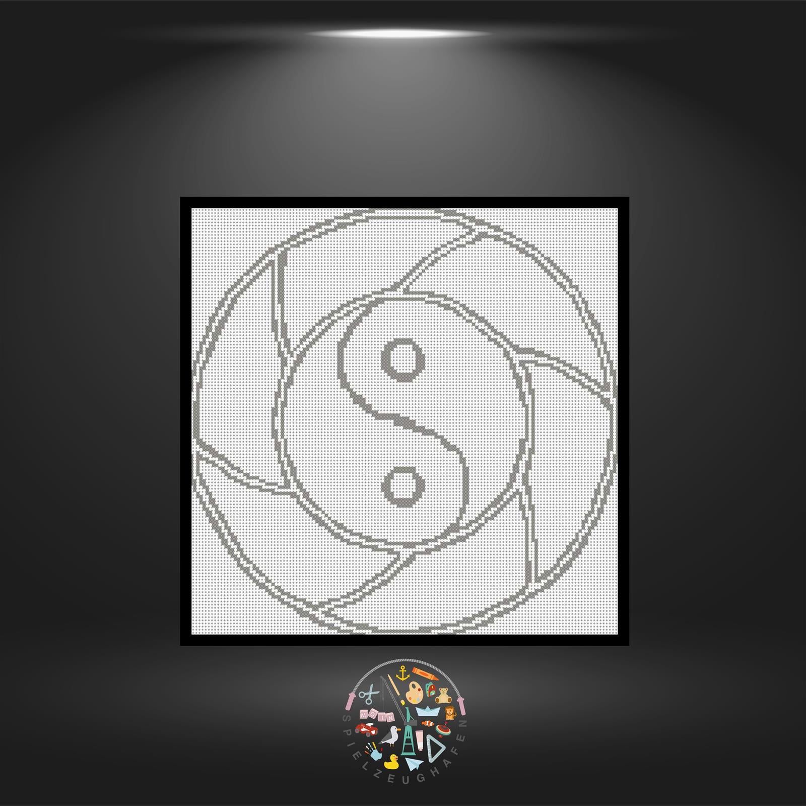 Mandala 11 - Strass (OHNE STEINE) von Spielzeughafen