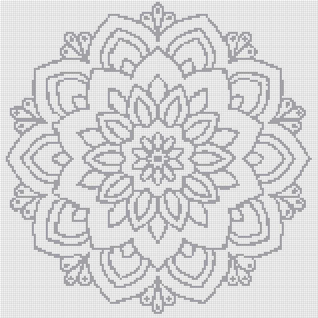 Mandala 7 - Quadratisch (OHNE STEINE) von Spielzeughafen