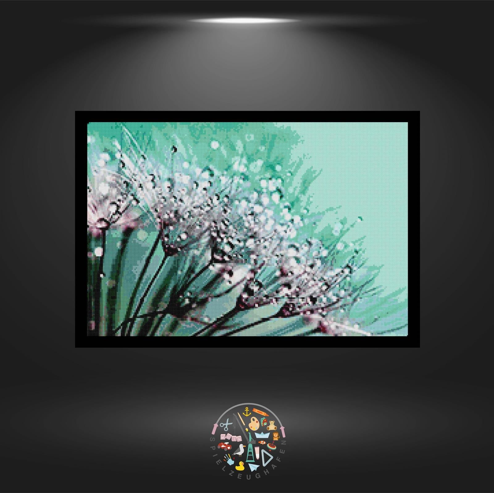 'Mint Dreams' - Quadratisch von Spielzeughafen