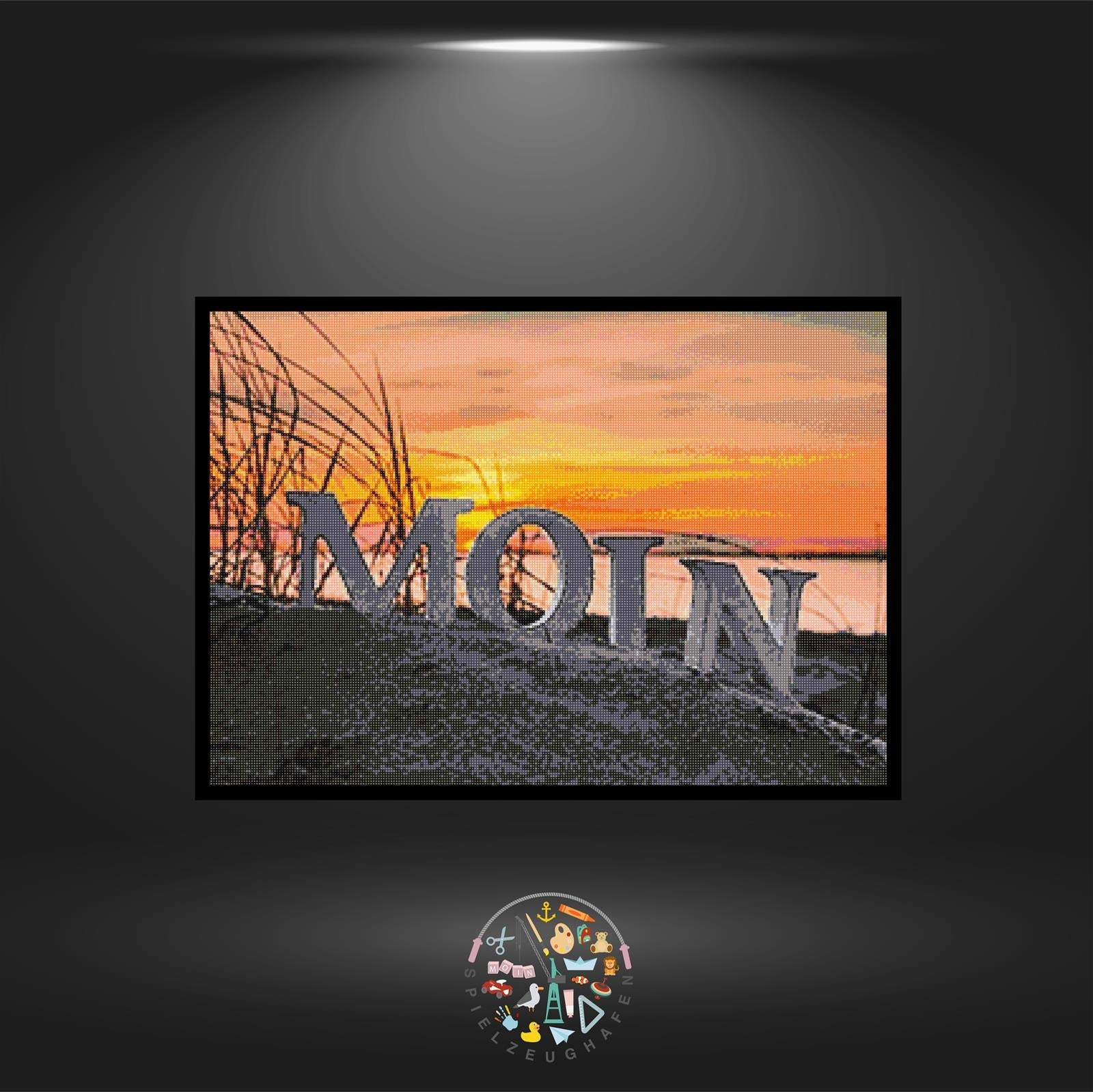 'Moin' - Quadratisch (exklusiv) von Spielzeughafen