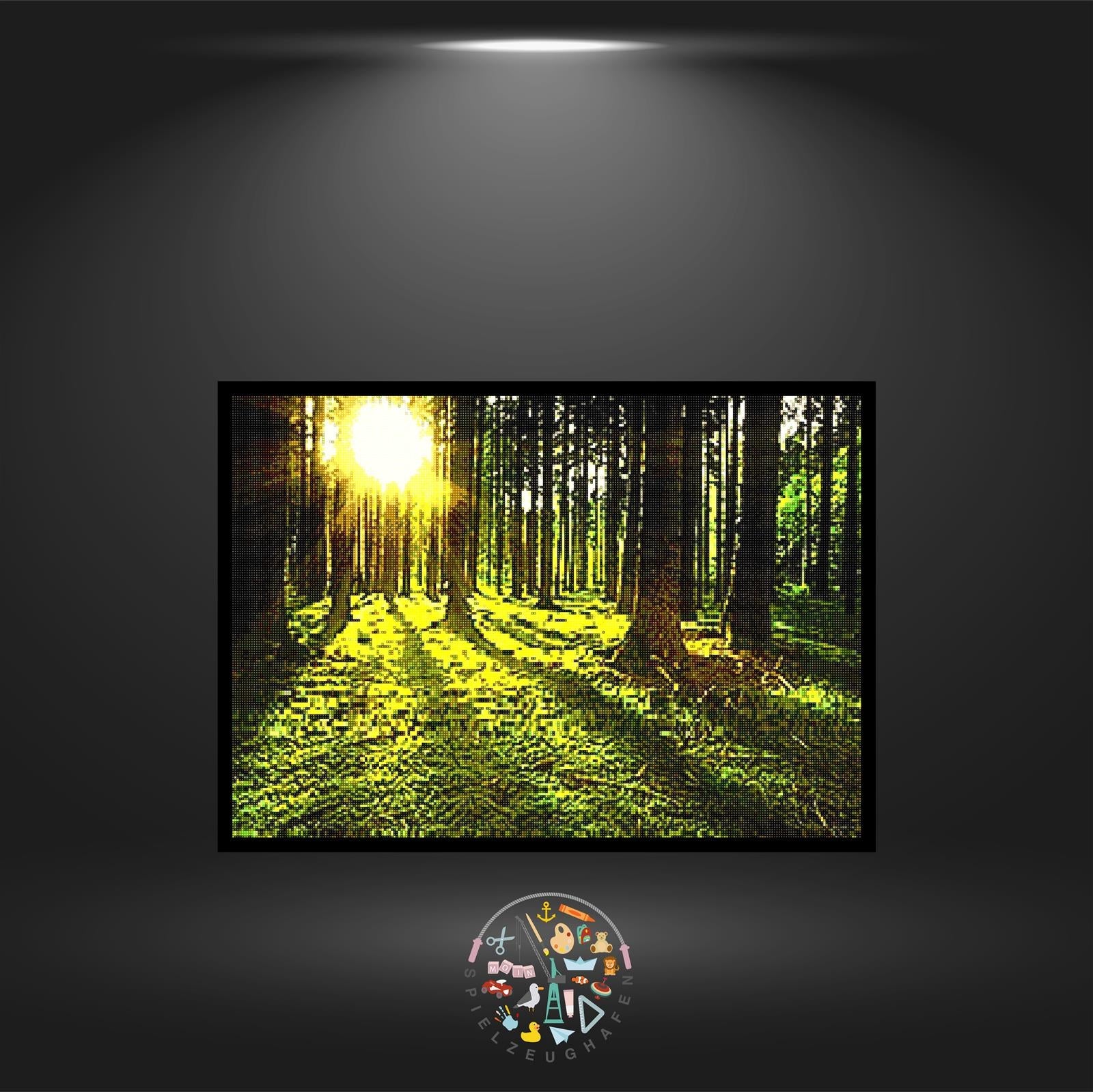 'Morgenlicht' - Quadratisch von Spielzeughafen