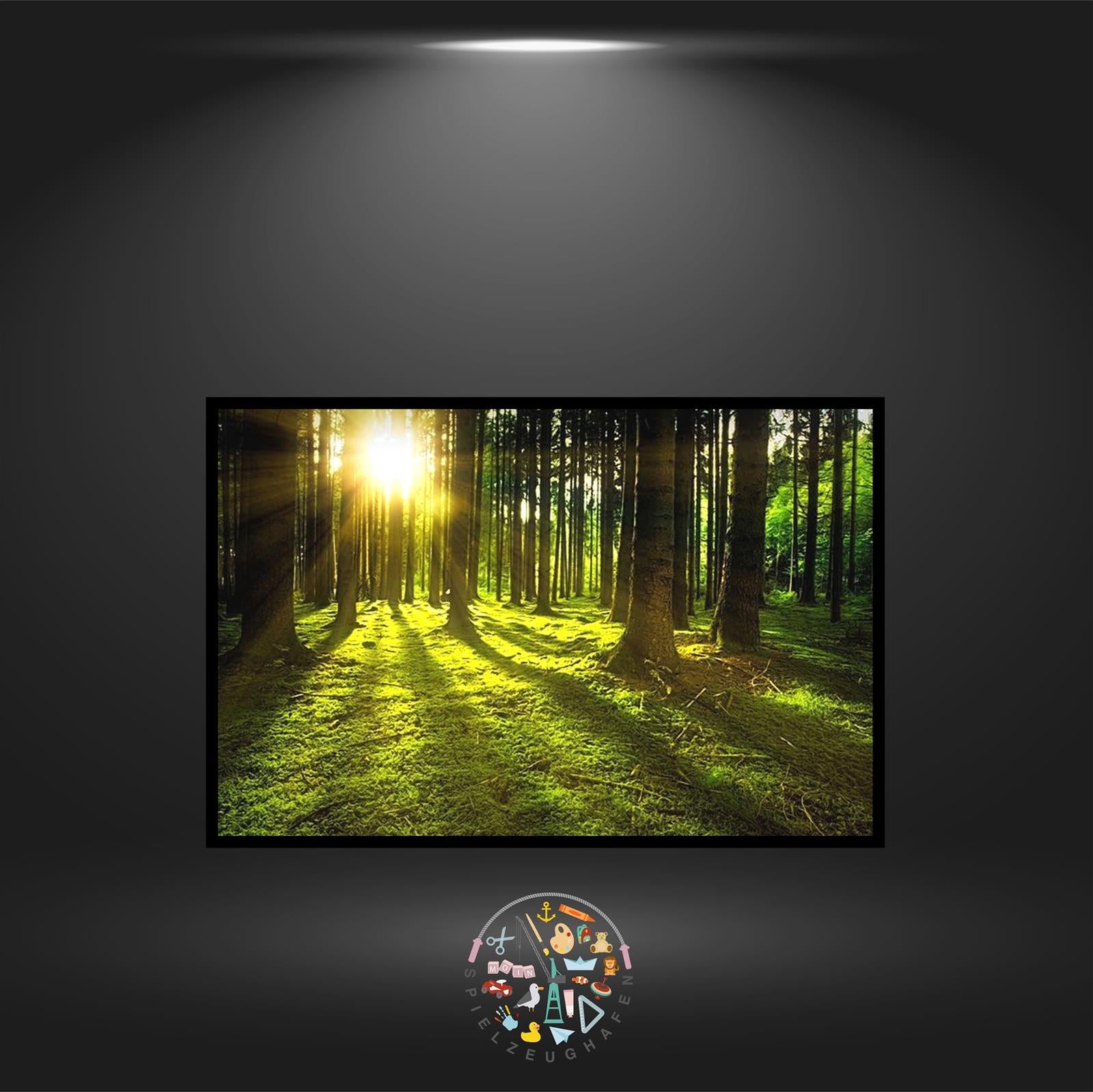 'Morgenlicht' - Quadratisch von Spielzeughafen