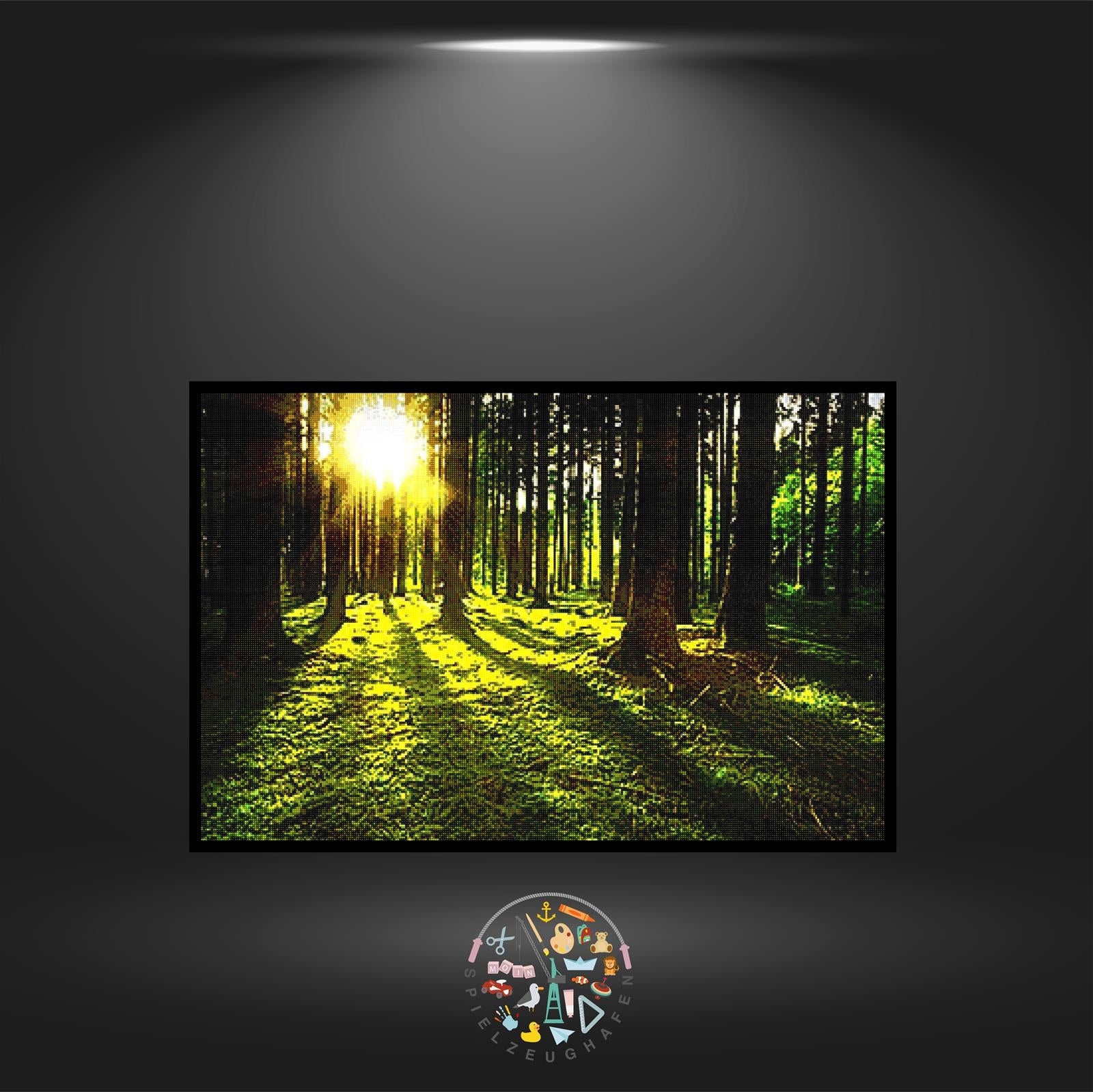 'Morgenlicht' - Quadratisch von Spielzeughafen