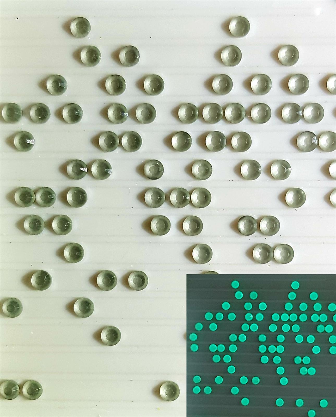 Nachtleuchtende Diamond Painting Steine Rund DMC5200G von Spielzeughafen