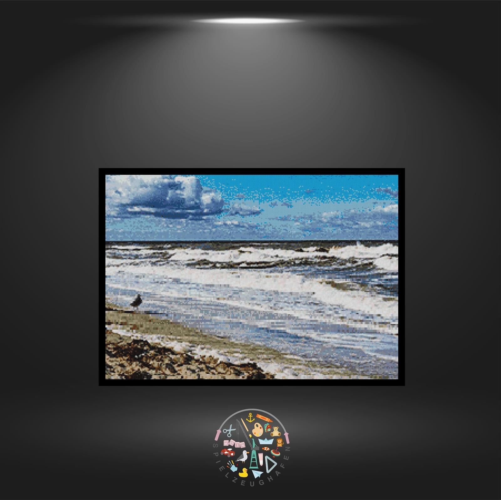 Ostsee Romantik - Quadratisch von Spielzeughafen