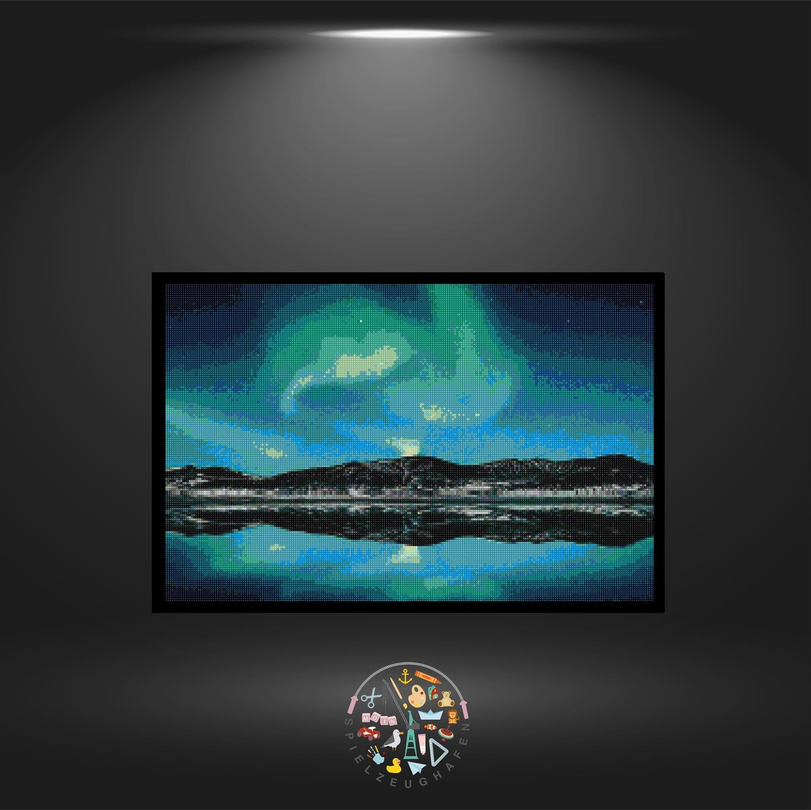 Over the lake - Quadratisch von Spielzeughafen